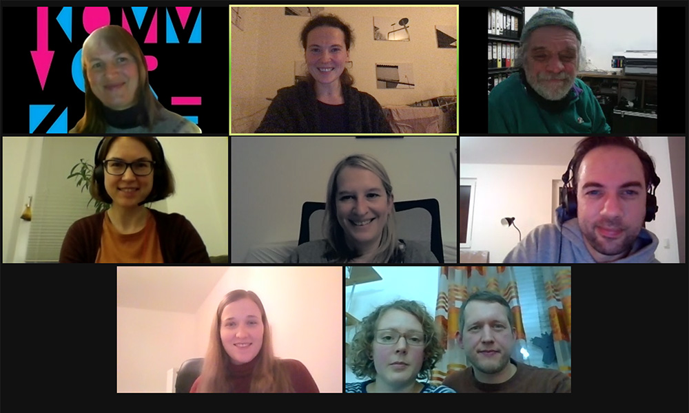 Galerie Online-Meeting KommVorZone